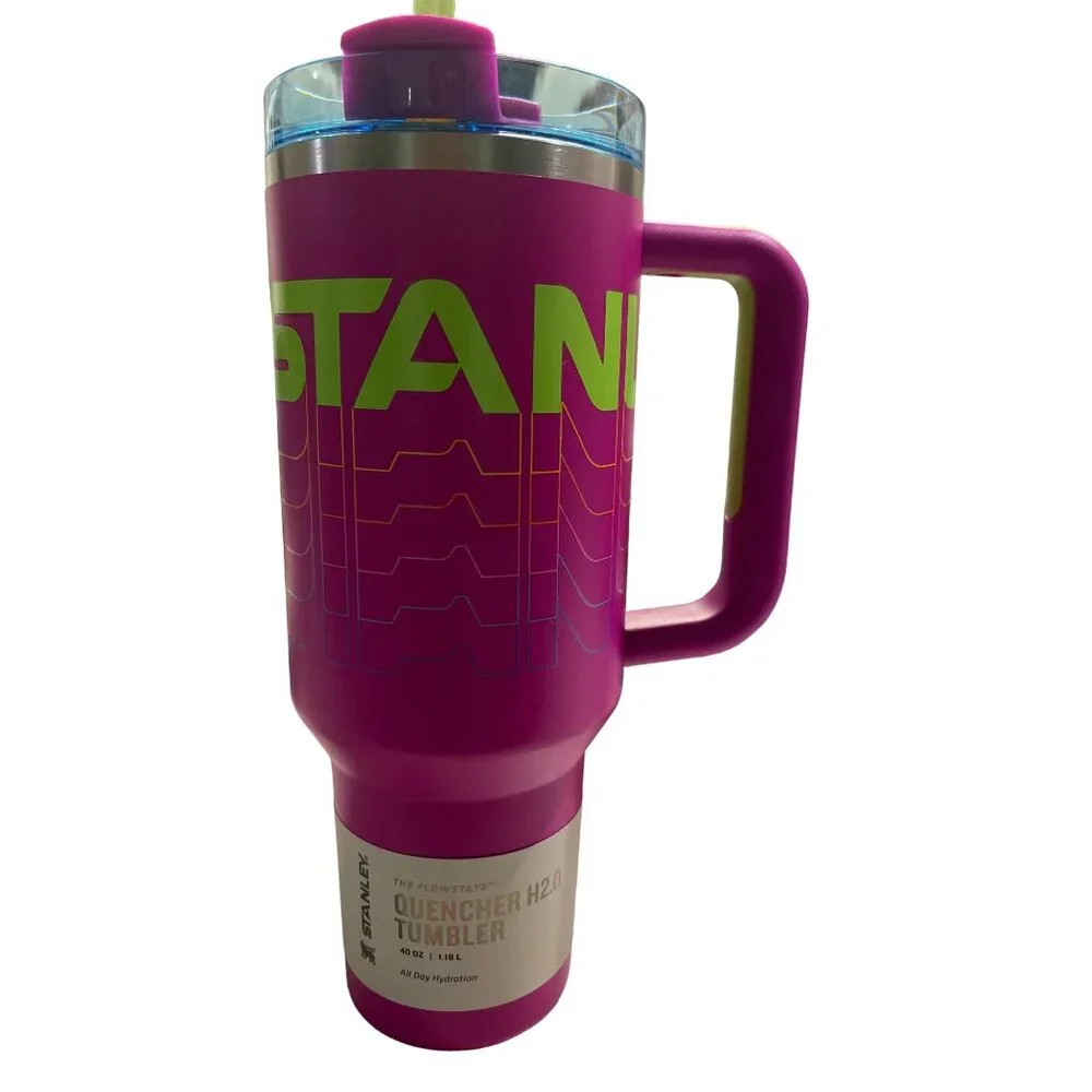 Stanley 40 OZ Reveb The Flostate Quencher H2.0 Tumbler Hot or Cold NEW W/ TAGS!